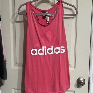 Adidas Women's Vibrant Pink Tank Top
